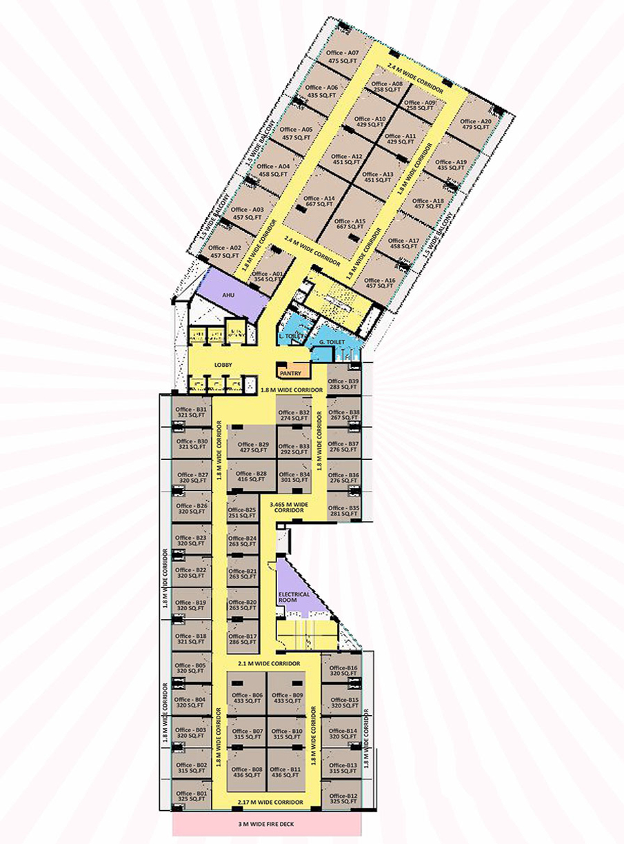 

NX One  floor plan 